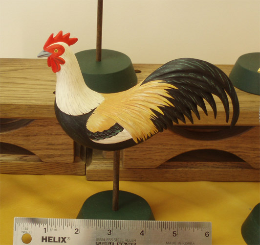 Rooster by Manfred Scheel