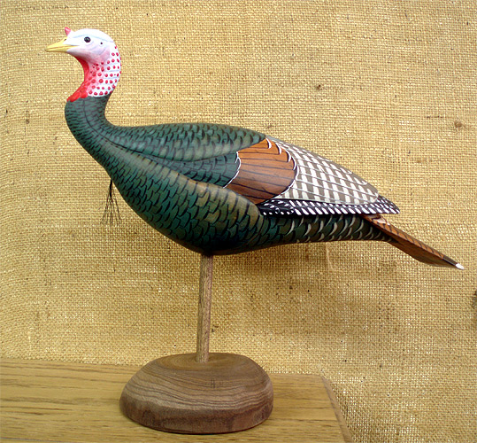 Turkey Mini -  carvings by Manfred Scheel