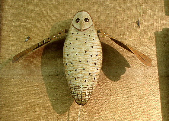 Flapping Owl by Russ Allen