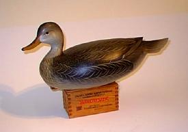 Oversized Hen Mallard by George Strunk