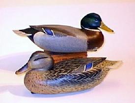 Standard pair of Mallards by Bob White