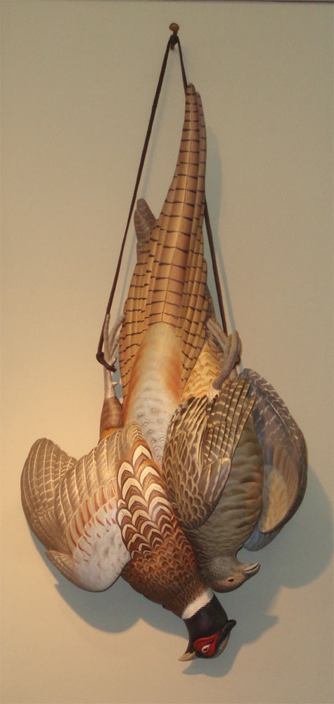 A pair of Hanging Pheasats by Josh Brewer ...loading...
