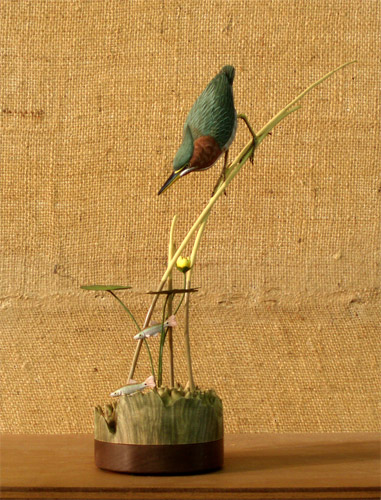 Green Heron	by Manfred Scheel