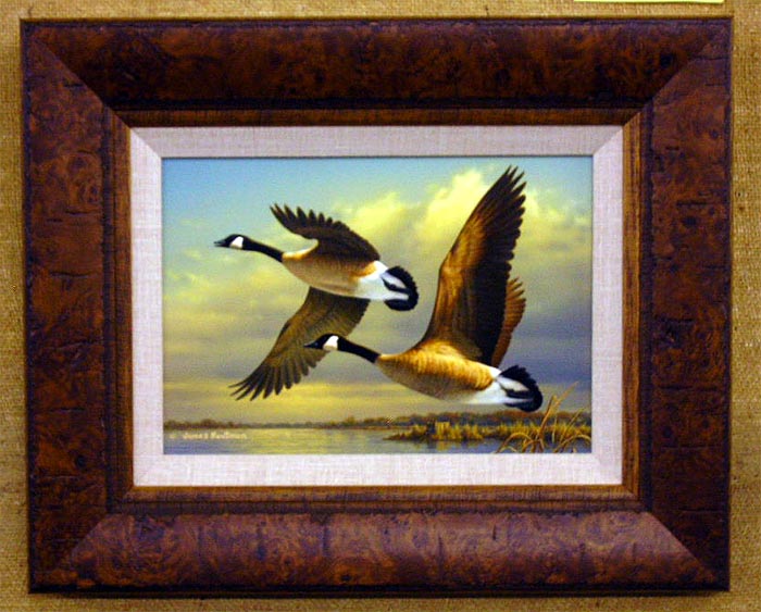 "Heading South" by Jim Hautman - Acrylic 7 1/2 x 10 1/2"