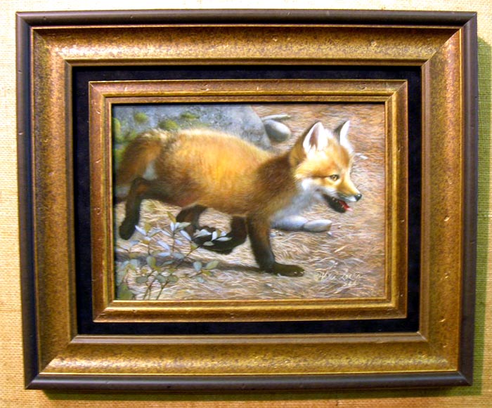 Karen Latham - A Little Mischief - Watercolor