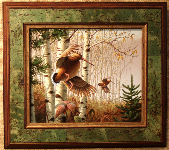 October Woodcock by Rob Leslie
