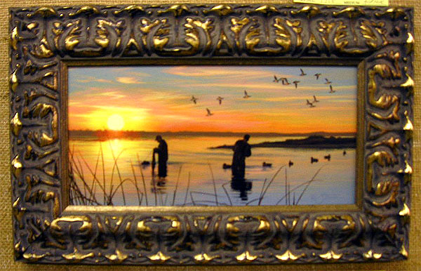 Scott Storm - Sunset Sillouette - Acylic