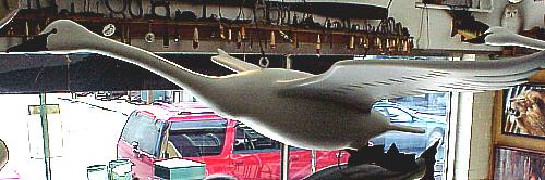 Swan Carving - Lifesize